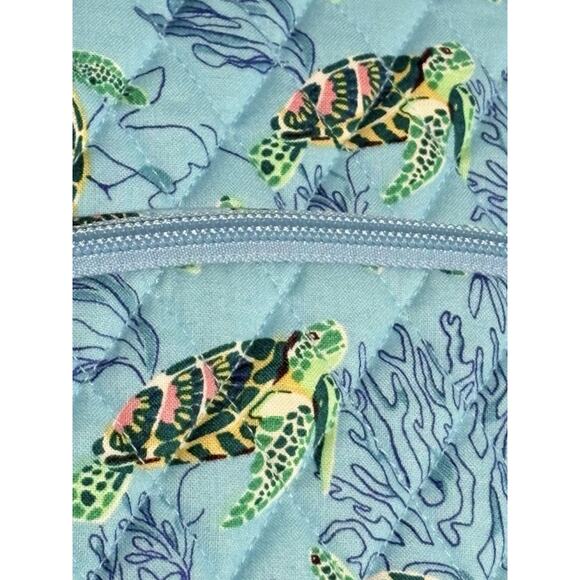 Vera Bradley Sea Turtles Coral Essential Large Backpack Cotton EXACT New No Tag main image 5